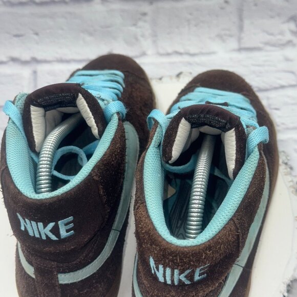 Nike SB Blazer Cappuccino Blue Chill Brown Blue 310801-241 Men’s Size 8 2007 - Picture 6 of 12